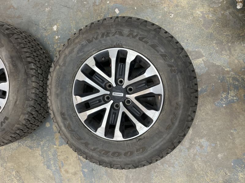 265/70/17 GOODYEAR WRANGLER AT/S WITH FORD F-150 WHEELS 