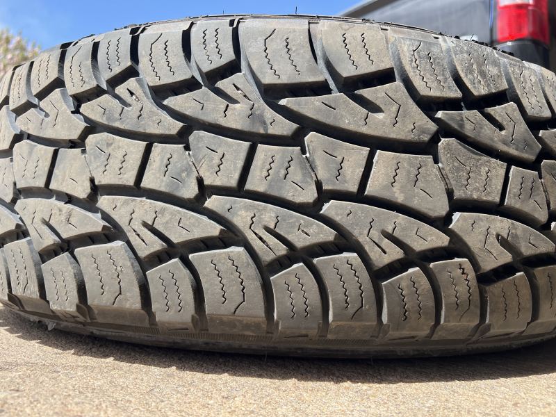 265/75/16 COOPER DISCOVERER ATP WITH JEEP WRANGLER WHEELS 